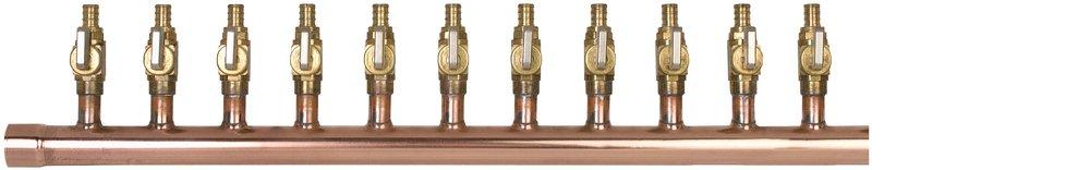 Sioux Chief 672XV4L-11313 PowerPex Copper Male Sweat x Female Sweat 1 in. Valve Manifold