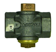 A.Y. McDonald 4812-164 10685B 1/2 in. Cast Iron 175 psig FNPT Gear Operator Plug Valve