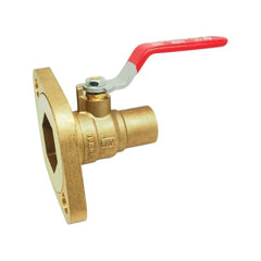 Red-White Valve 2419AB 3/4 Low Lead Pump Flange Ball Valve