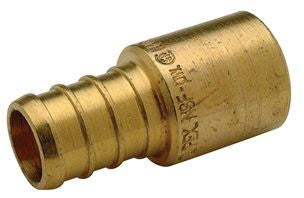 Zurn QQ650CX Copper Sweat Adapter - 1/2 Male Sweat x 1/2 Barb