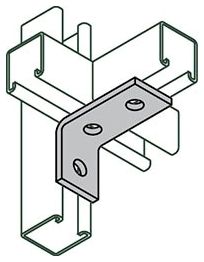 Anvil 2400207201 3-Hole 90 Deg Corner Angle 3 Holes Galvanized Replacement MPN