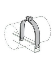 Anvil 2400224156 2-1/4 in. Electrogalvanized 12 gauge Steel Tubing Clamp