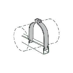 Anvil 2400326266 Fig As 1100As Rigid Conduit Clamp Assembly, 10 In Conduit, 1550 Lb Load, 10-3/4 In Od, Steel