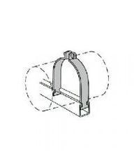 Anvil 2400360216 Fig AS 1100AS Rigid Conduit Clamp, 2-1/2 In Conduit, 1300/250/300 Lb Load, 2-7/8 In OD