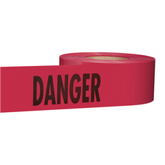 Milwaukee 71-1004 Red Barricade Tape - Danger