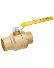 Mueller 107-858NL Solder No Lead Packing Gland Full Port 600-PSI Ball Valve, 2-Inch