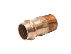 Mueller PF01171 Streamline PRS Copper Press Male Reducing Adapter 1-1/4 x 1-1/4