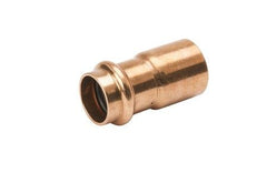 Mueller PF 01339 Copper Reducer FTG x P, 1'' X 1/2''