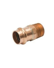 Mueller PF01147 Copper Male Adapter P X MPT, 3/4' X 1/2'