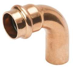 Mueller PF02384 Streamline PRS Copper Press Street Elbow, 90 Degrees, Short Radius, P x FTG, 1-1/4 x 1-1/4