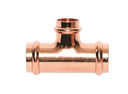 Mueller PF04006 Copper Tee P X P X P, 1/2 X 1/2 X 1/2