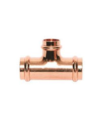 Mueller PF04061 Copper Tee P X P X P, 1'' X 1/2'' X 1''