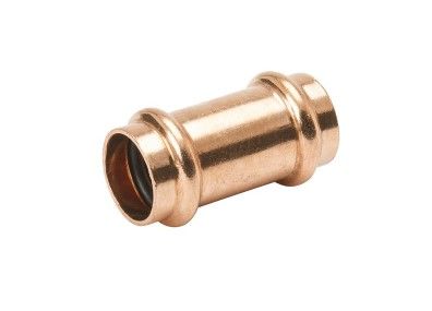 Mueller PF10146 Copper Coupling W/STOP P X P 3/4 X 3/4