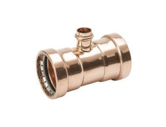 Mueller PF40148 Copper Tee P X P X P, 3 in X 3 in X 1-1/4 in