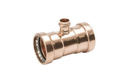 Mueller PF40196 Copper Tee P X P X P, 4 x 4 x 2