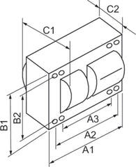 Advance 71A6772001 1-1500W Quad MH Bal