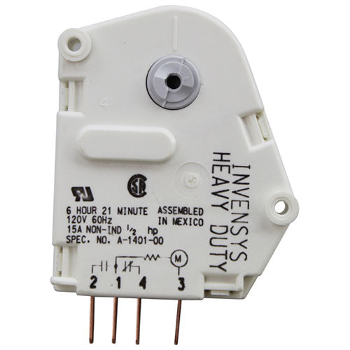 Defrost Timer 120V 15A 6 Hr 25 Min GLS6001397 for Glastender