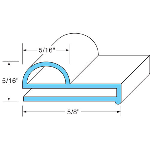 Hopper Gasket 9 X 17 3/4 10310-02 for Silver King  10310-02