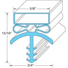 DOOR GASKET 16546 for Bally BAL16546