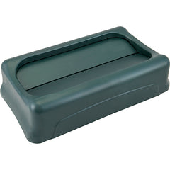 Slim Jim Swing Lid Green for Rubbermaid RBMD1829400