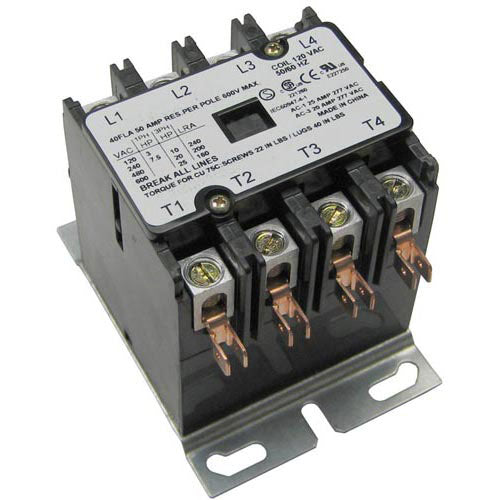 CONTACTOR 4P 40/50A 120V VUL111497D1 for Vulcan Hart 111497D1