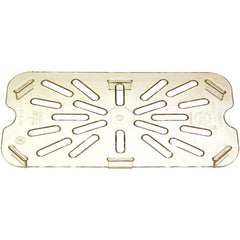 DRAIN TRAY 1/4 SIZE-135 CLEAR for Cambro 40CWD