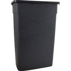 Carlisle CARL34202323 Rectangular Trash Can Grey