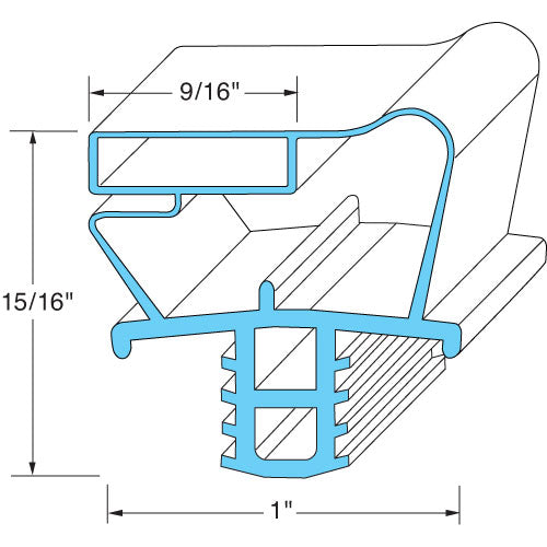 Door Gasket 1702640 for Delfield DEL1702640