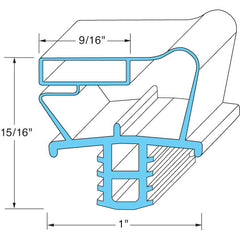 Door Gasket 1702640 for Delfield DEL1702640