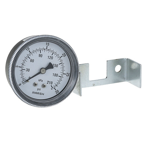 Pressure Gauge 0-30 PSI 2-1/2 for Market Forge S10-4748