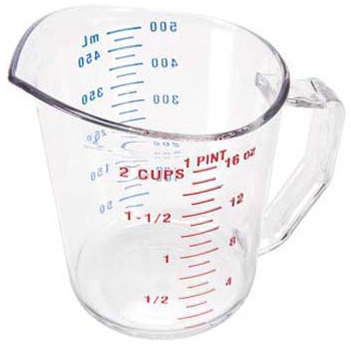 Measuring Cup 1 PT 135 Clear 3215 for Rubbermaid RUM3215