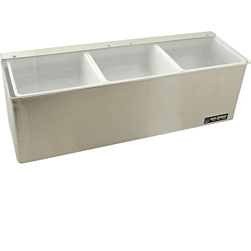 Chilled Condiment Tray Power 3 QT SJB6183L for San Jamar SAJSJB6183L