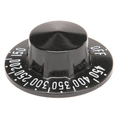 KNOB THERMO 450F BLACK 00-499488-00002 for Vulcan Hart