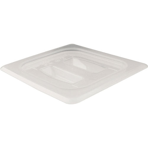 COVER 1/6 SIZE SOLID SEMI-CLEAR PLASTIC 60PPCH(190) for Cambro