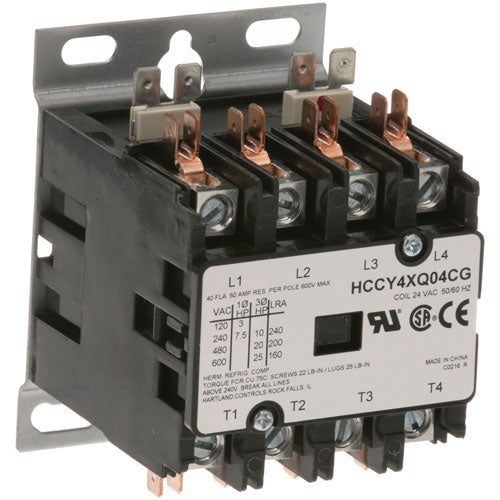 CONTACTOR 4P 40/50A 24V for Groen GR119811