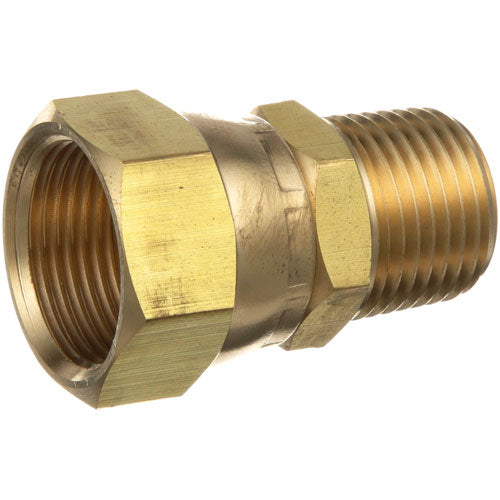 FEMALE ADAPTOR FITTING 1/2 MPT X 15/16 FLARE SWIVEL GAS CONNECTOR for Pitco 60127601