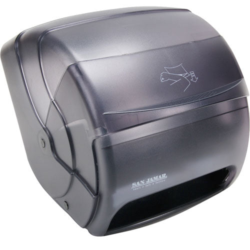 Towel Dispenser Roll Plastic Black SJT850TBK for San Jamar