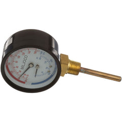 PRESS/TEMP GAUGE 3, 50-290 F, 0-200 PSI for Hatco 03.01.003.00