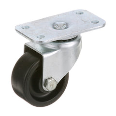 Caster Plate 2 inch Swivel Black Wheel 1003 for Frymaster FRY1003