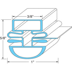 DOOR GASKET 02-70993 for Master-Bilt  MAB02-70993