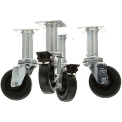 CASTERS 4WHEEL 9 LIFT 4 PK PTB3901504 for Pitco  PTB3901504