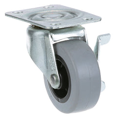 Caster, Swivel Plate, 2 with Brake for Dean 810-2806