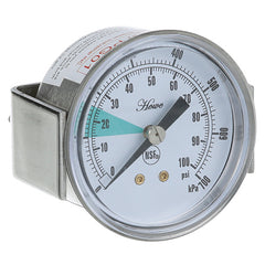 GAUGE PRESSURE 0-100 PSI 1/4 NPT BACK CONNECTION 06680-011-86-42 for Jackson 06680-011-86-42