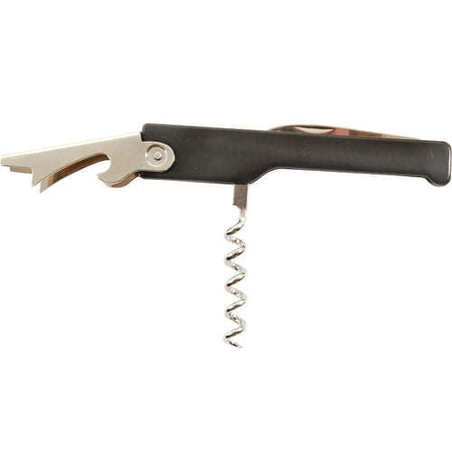 Corkscrew black plastic handle with knife PLCS-777 for Adcraft  ADCPLCS-777