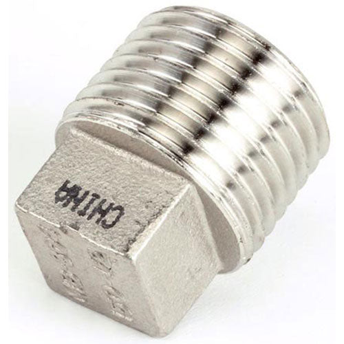 PIPE 1/2NPT 150# SS PLUG for Frymaster 813-0336