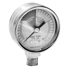 PRESSURE GAUGE - 2 DIAL 16910 (OEM) for Henny Penny  16910 (OEM)