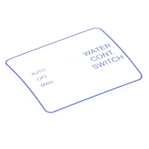 Water Control Decal for Henny Penny 44030