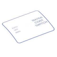 Water Control Decal for Henny Penny 44030