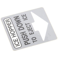 LABEL CHUTE GREY for Scotsman 15-0680-03