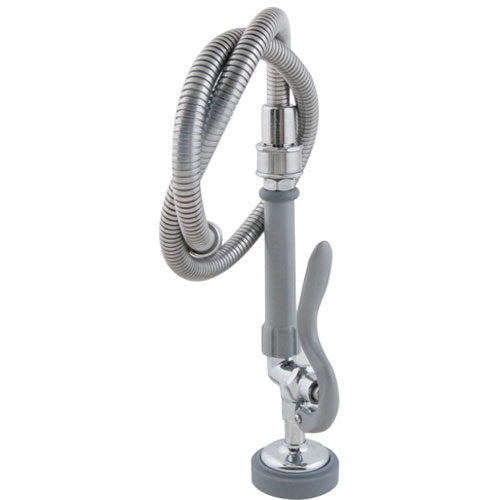 Valve and Hose with Swivel for T&S Brass -0100-SWV